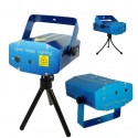 Mini proiettore laser effetto luci disco DJ discoteca festa party music light