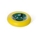 Ruota per carriola gialla Gomma piena  in schiuma di poliuretano dura 350-8 14"