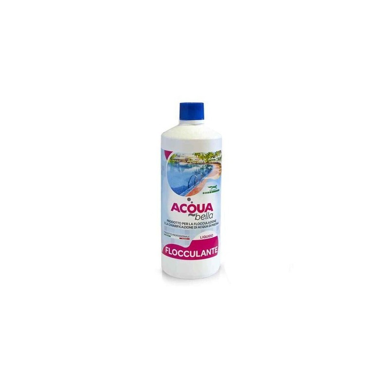 Liquido Flocculante 1L rapida dissoluzione Manutenzione Piscina Chiarificazione