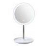 DRIWEI Specchio trucco con luce led base girevole bianco make up il...