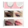 DRIWEI Specchio trucco con luce led base girevole bianco make up il...