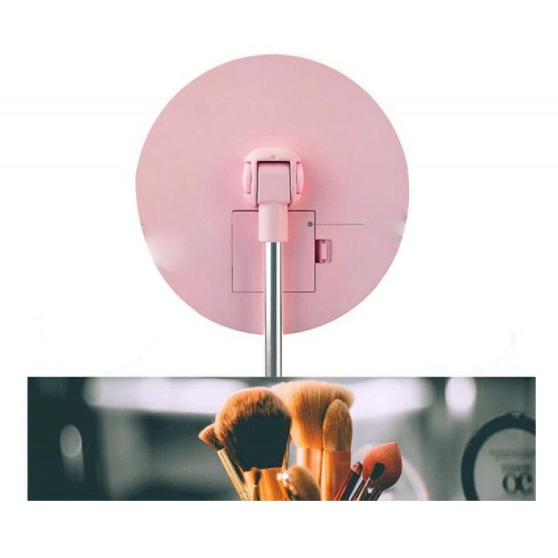 DRIWEI Specchio trucco con luce led base girevole bianco make up il...