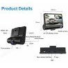 DOBO AUTO DVR Video Recorder Fotocamera anteriore posteriore specch...