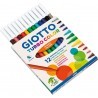 Giotto GIOTTO TURBO COLOR PENNARELLI LAVABILI Confezione 12 Colori ...