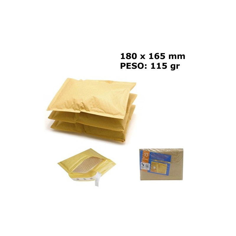 - Senza marca/Generico - 10x Buste postali imbottite con film a bol...