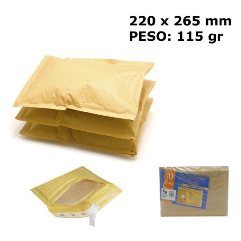 - Senza marca/Generico - 10x Buste postali imbottite con film a bol...