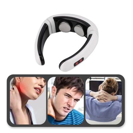 Massaggiatore Massaggio Cervicale impulsi magnetici terapia collo Neck massager