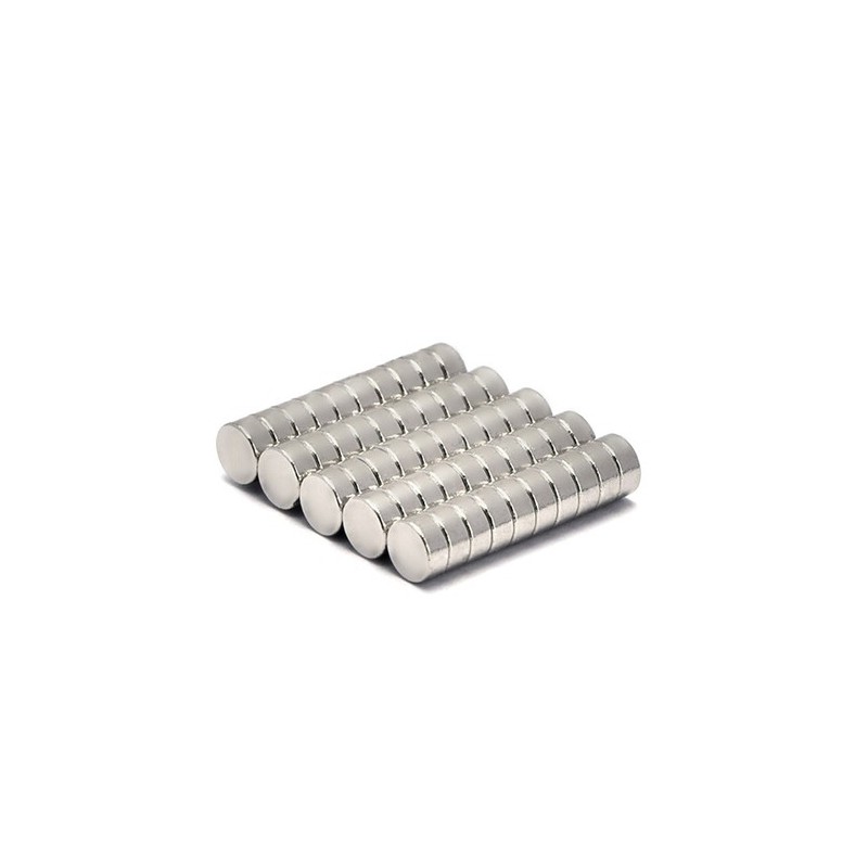 Hongu 51x Magneti Neodimio 3 × 16 mm Calamita Potente Fimo for cate...