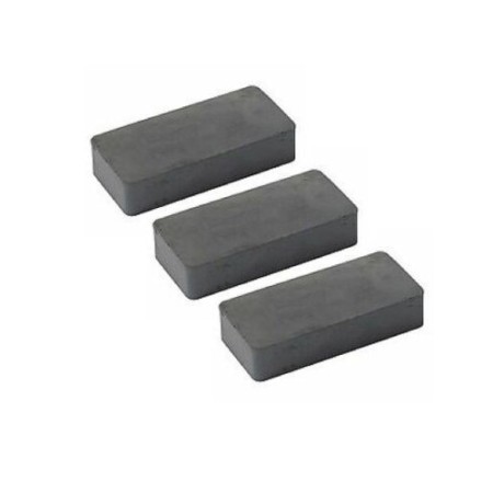 Hongu 3x Magneti 48x22x10 mm Calamita Potente Fimo Ceramica for cat...