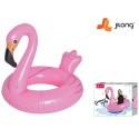 Salvagente gonfiabile forma fenicottero rosa 115cm Jilong mare piscina 12+