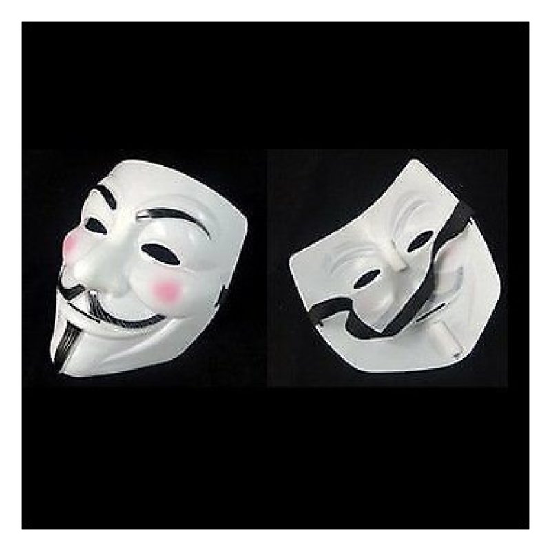 - Senza marca/Generico - 5x maschera V per Vendetta maschere Guy Fa...
