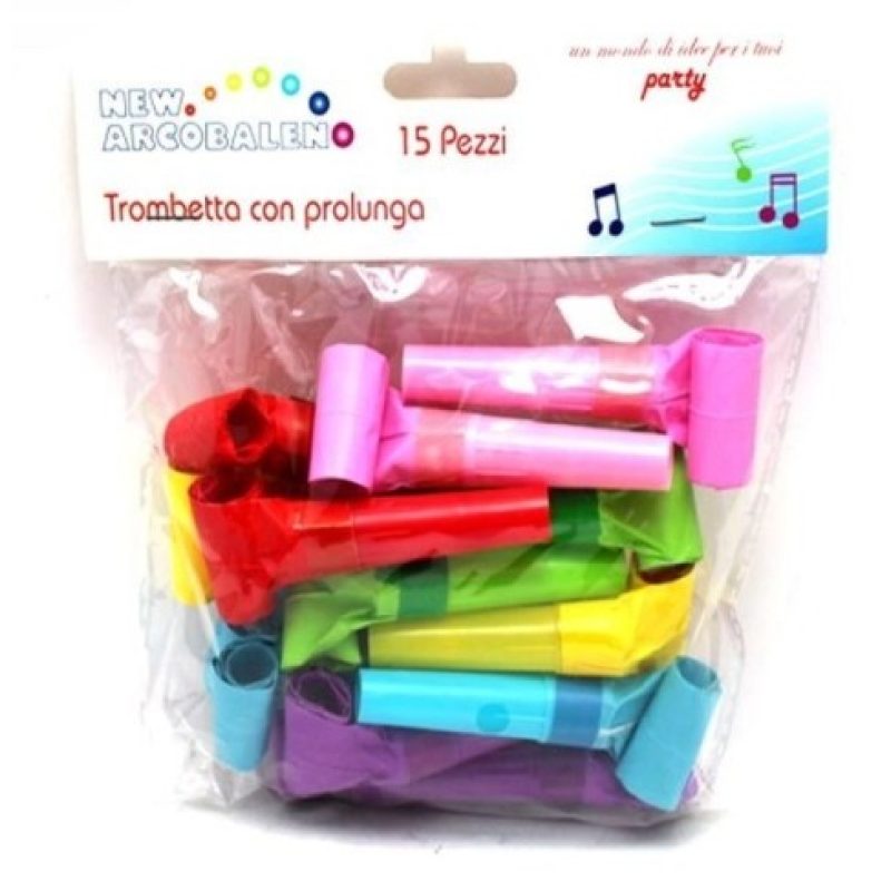 - Senza marca/Generico - 30x TROMBETTE DI CARTA A LINGUA PER FESTE ...