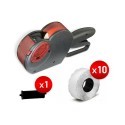 PREZZATRICE SMART ETICHETTE 26X12 6 CIFRE TAMPONE 10 ROTOLI DI RICAMBIO