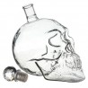 Skull Head bottiglia teschio con bicchieri in vetro disegno moderno per liquore birra e vino - ottima idea regalo