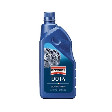 LIQUIDO OLIO FRENI DOT 4 AREXONS PER AUTO E MOTO CONFENZIONE 175 ml ANCHE ABS
