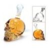 Skull Head bottiglia teschio con bicchieri in vetro disegno moderno per liquore birra e vino - ottima idea regalo