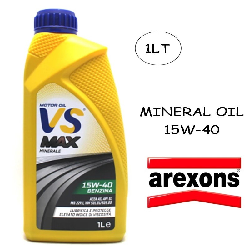 Arexons AREXONS LUBRIFICANTE MOTORI BENZINA VS MAX 15W40 MINERALE 1...