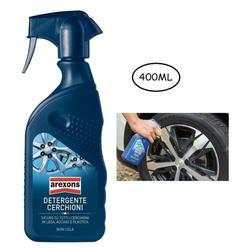 Arexons AREXONS DETERGENTE CERCHIONI SENZA ACIDI SPRAY 400ML RUOTE ...