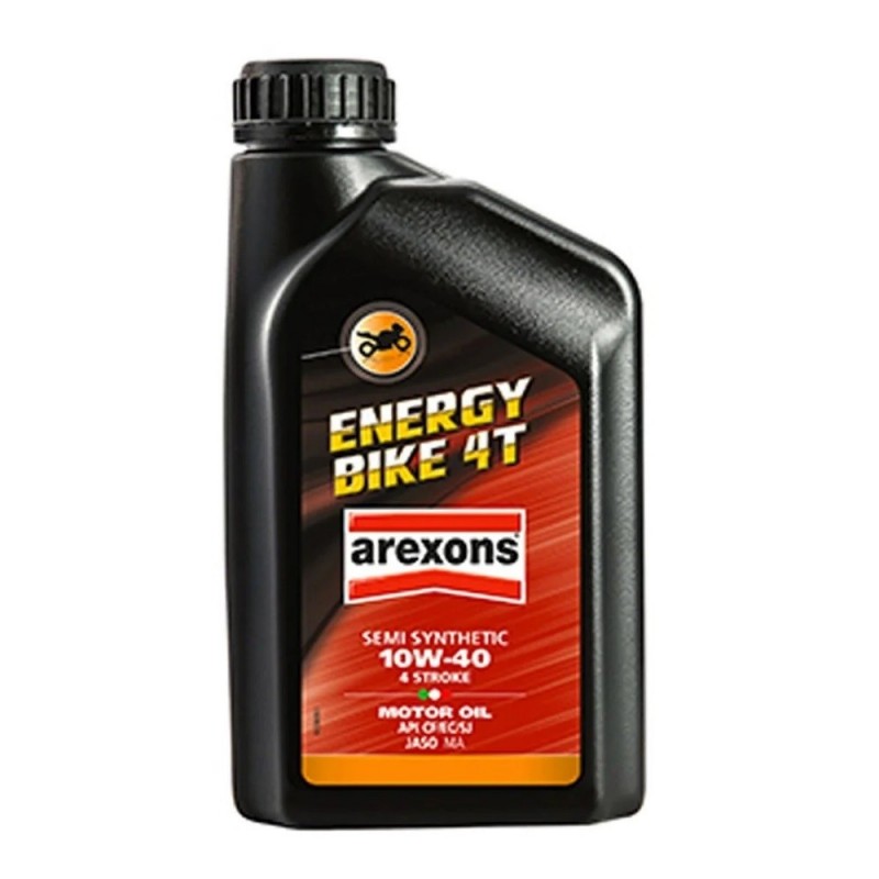OLIO MOTORI SEMI-SINTETICO MULTIGRADO 10W-40 4 STROKE ENERGY BIKE 4T 1LT AREXONS