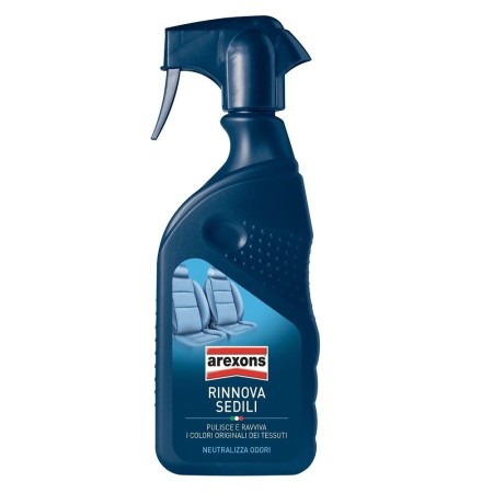 AREXONS RINNOVA SEDILI AUTO 400 ML SPRAY PULISCE DELICATAMENTE COLORI ORIGINALI