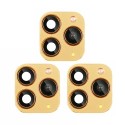 3x Adesivo fotocamera finta da iPhone X XS Max a iPhone 11 PRO MAX lente foto