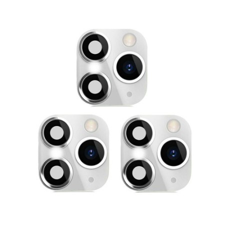 3x Adesivo fotocamera finta da iPhone X XS Max a iPhone 11 PRO MAX lente foto