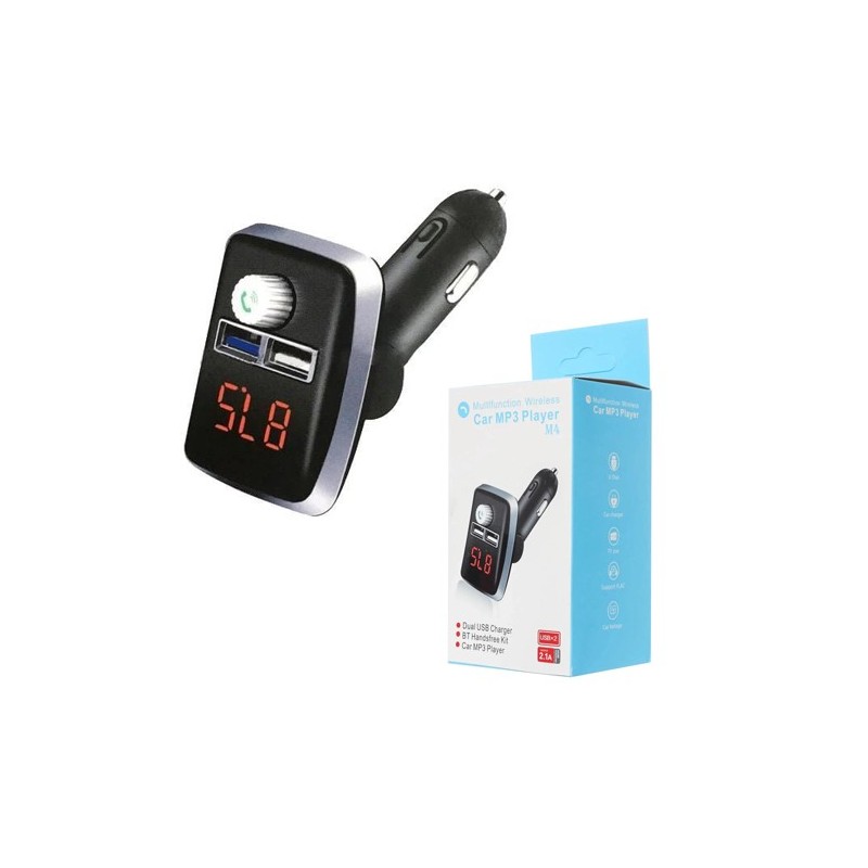 Lettore Mp3 per auto Wireless multifunzione M4 microfono integrato vivavoce Bt