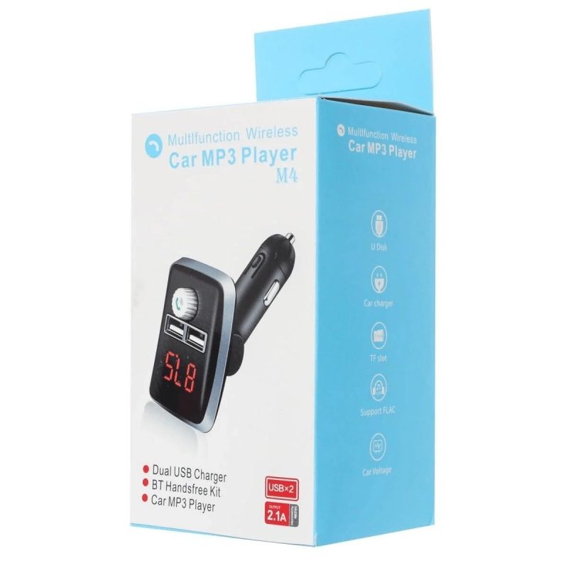 DOBO Lettore Mp3 per auto Wireless multifunzione M4 microfono integ...