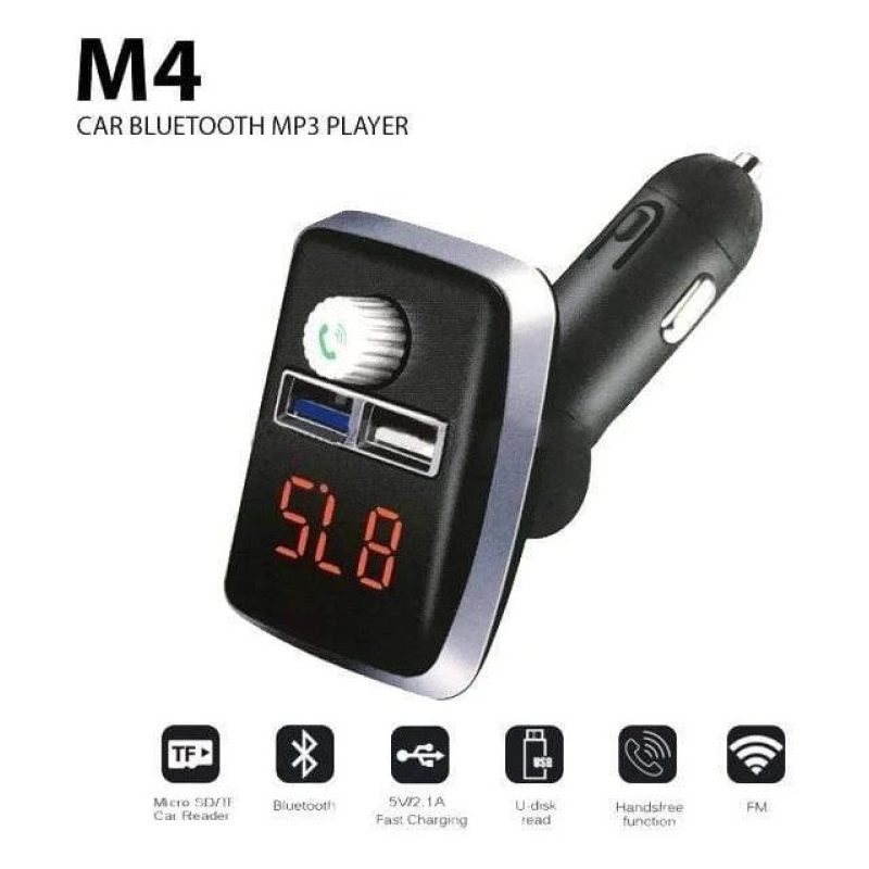 DOBO Lettore Mp3 per auto Wireless multifunzione M4 microfono integ...