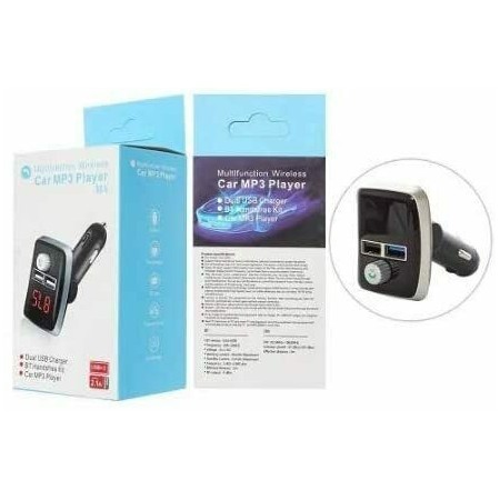 Lettore Mp3 per auto Wireless multifunzione M4 microfono integrato vivavoce Bt