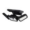 DOBO FARETTO CON PANNELLO SOLARE 74 LED 30 WATT SENSORE DI MOVIMENT...