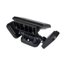 FARETTO CON PANNELLO SOLARE 74 LED 30 WATT SENSORE DI MOVIMENTO FARO DA ESTERNO