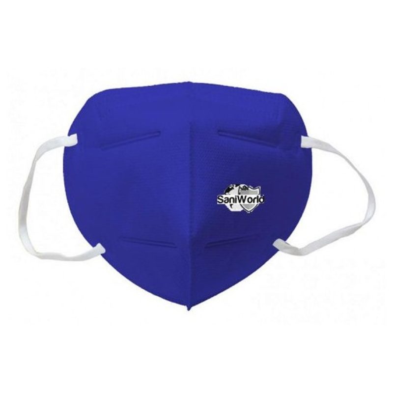 SaniWorld 20x MASCHERINE FFP2 ITALIANE CERTIFICATE CE COLORE BLU mo...