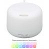 Diffusore di aromi 4 in 1 umidificatore ad ultrasuoni aromaterapia purificatore di aria e colorata lampada- 7 Led relax 