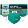 SaniWorld 20 MASCHERINE FFP2 ITALIANE CERTIFICATE CE COLORE VERDE m...