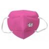 SaniWorld 40x MASCHERINE FFP2 ITALIANE CERTIFICATE CE COLORE ROSA P...