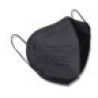 FAS 50x MASCHERINE FFP2 ITALIANE CERTIFICATE CE COLORE NERO PORTA M...