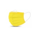 100x MASCHERINE TIPO II BAMBINI CERTIFICATE CE GIALLO monouso Naso Bocca viso