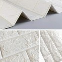 2x pannelli da parete 3D effetto pietra carta da parati 70x77 cm schiuma PE casa