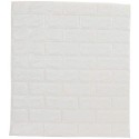2x pannelli da parete 3D effetto pietra carta da parati 70x77 cm schiuma PE casa