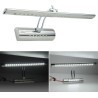 - Senza marca/Generico - Applique lampada da parete cromata muro sp...