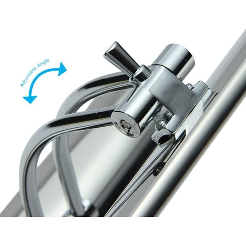 - Senza marca/Generico - Applique lampada da parete cromata muro sp...