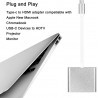 DOBO Adattatore da Type-C a HDMI Multi porta USB 3.1 porta audio vi...
