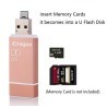 DOBO Lettore micro SD schede di memoria attacco Lightning e micro U...