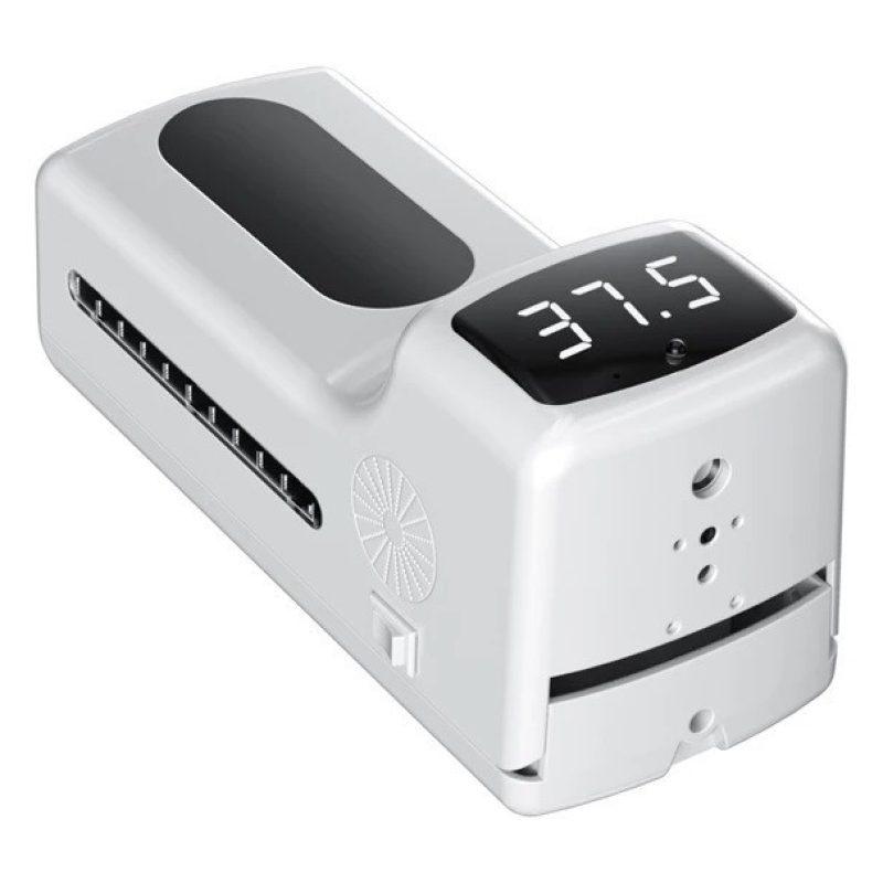 DOBO K9 PRO TERMOMETRO DA PARETE A INFRAROSSI CON EROGATORE AUTOMAT...