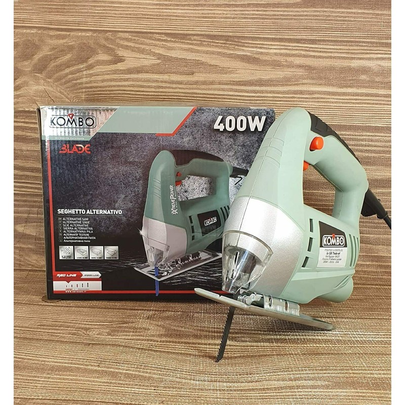 Kombo KOMBO SEGHETTO ALTERNATIVO 400 W CAPACITA DI TAGLIO LEGNO PLA...