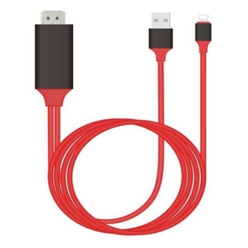 Generico USB a AV HDMI HDTV Tv Cavo lightning ricarica trasmissione...