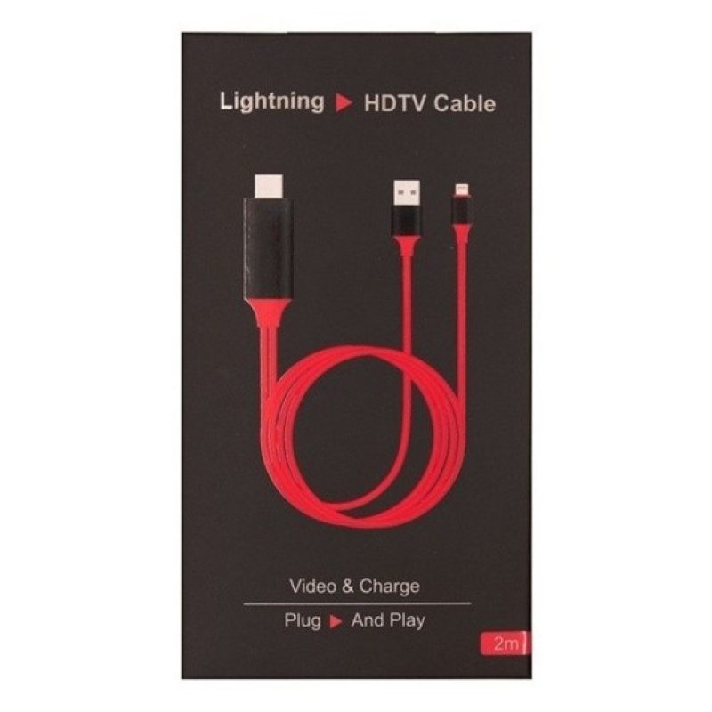 Generico USB a AV HDMI HDTV Tv Cavo lightning ricarica trasmissione...