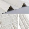 DOBO 2x pannelli da parete 3D effetto pietra carta da parati 70x77 ...