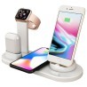 Andowl 3 in 1 base ricarica docking station wireless per Apple iPho...